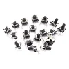 Light touch switch horizontal belt bracket 6*6 series height 4.3/5/5.5/6/6.5/7mm side press