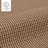 Factory price organic bling sequin crinkle wool fabric