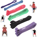 Unisex Tension Ankle Resistance Band Exercise Loop Crossfit Strength Weight Yoga Training Fitness Stretch Belt Pull