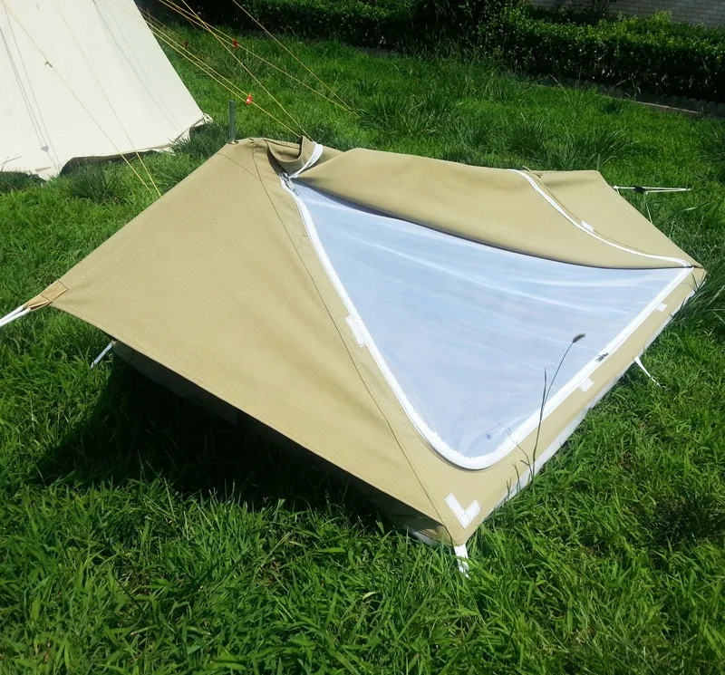 King Size Single Layer And Canvas Fabric Swag Tent Cotton Swag Double