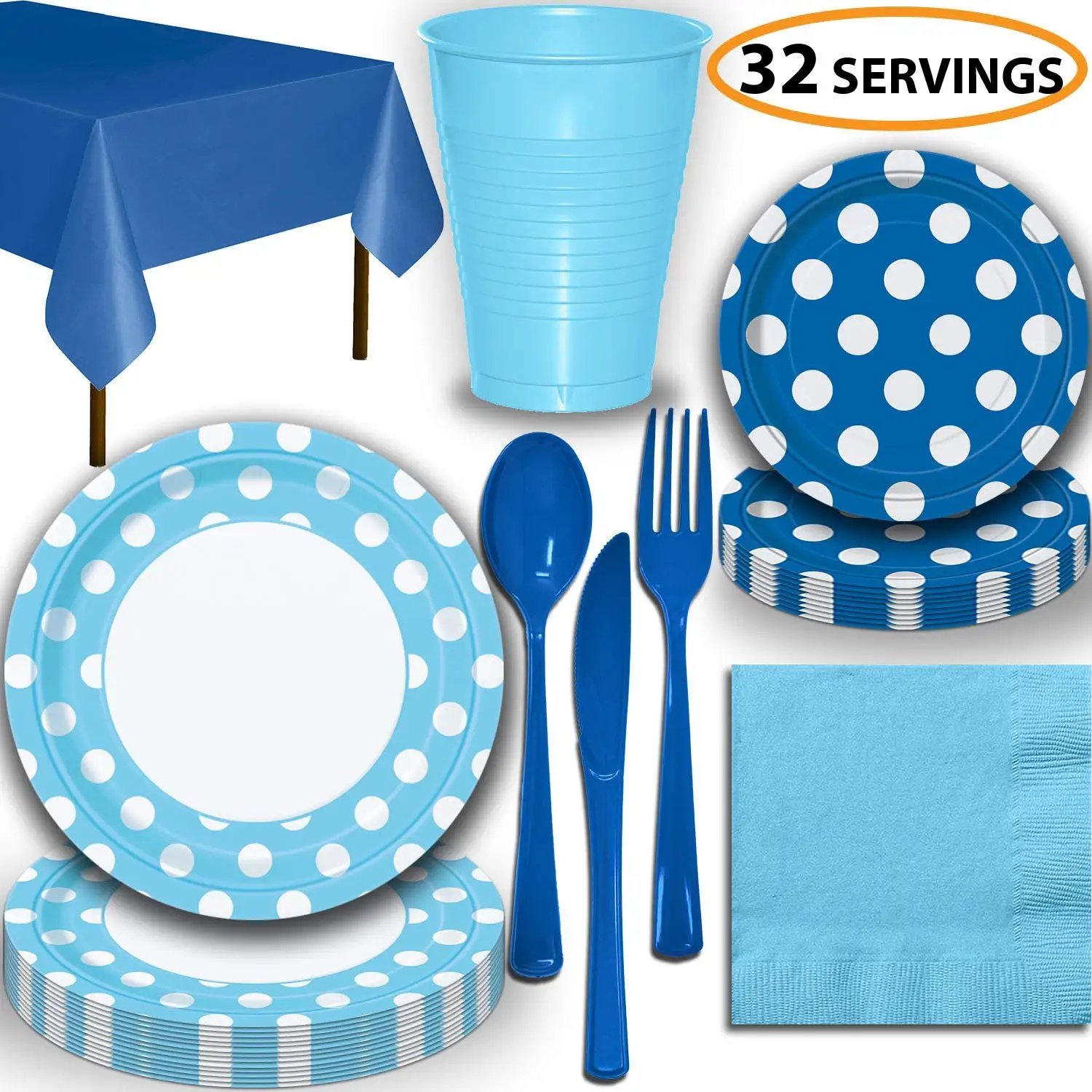 Paper Plates Dessert Plates Party Decorations Coral Sea 16 Count