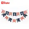 America national day good roll up flag hanging decoration