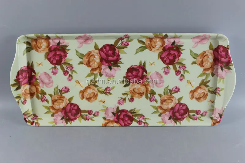 Homeware melamine rectangle tray