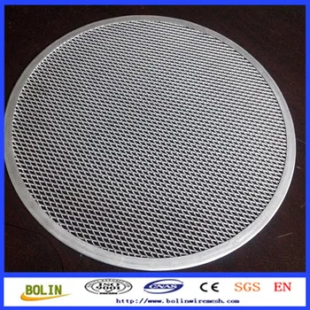 screen pizza mesh round stainless steel pan holes baking larger