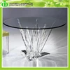 DDH-T010 ISO9001 Chinese Manufacture Wholesales Crystal Acrylic Dining Table