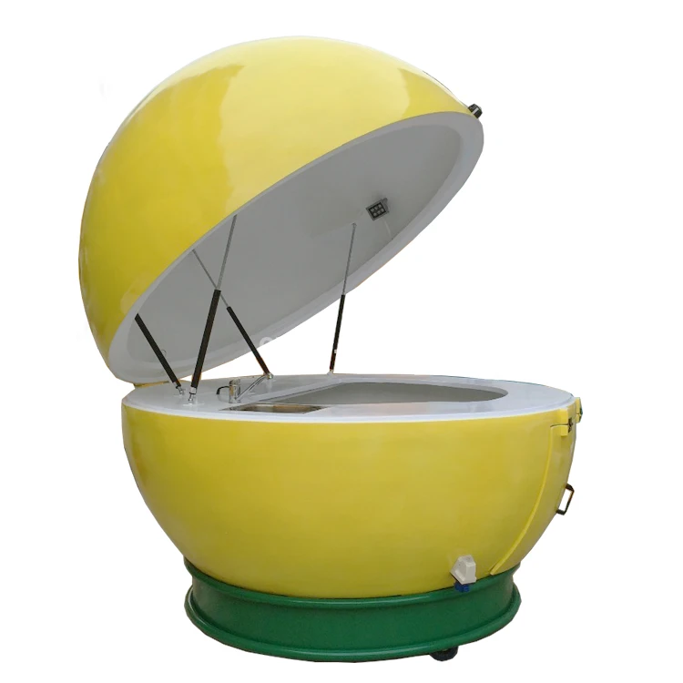 Fiberglass Lemonade Juice Kiosk Outdoor Street Kiosk Selling Cold