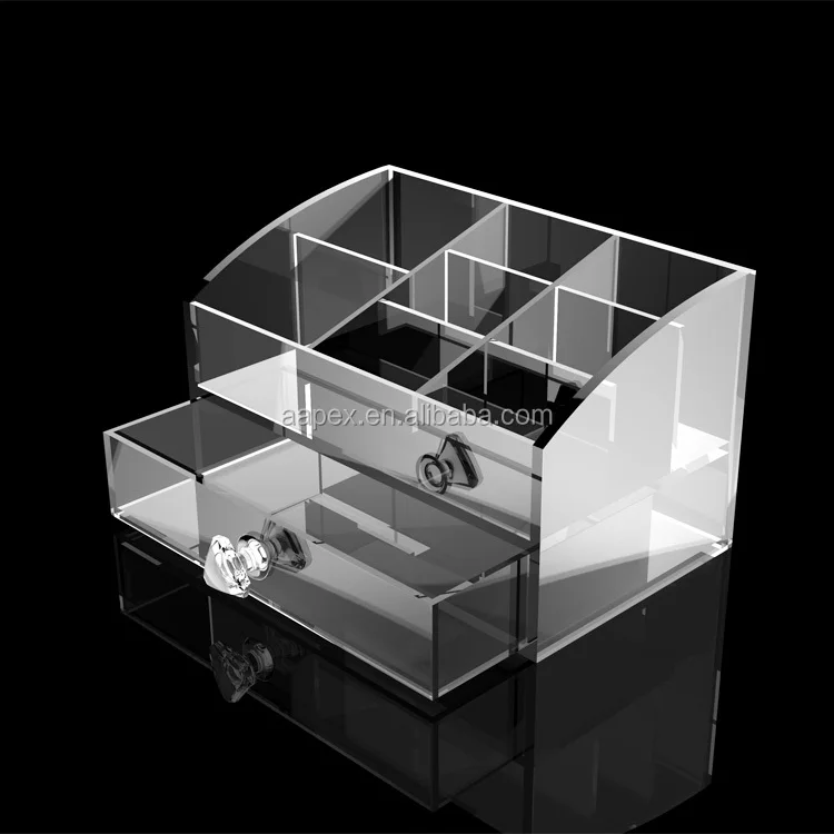 Acrylic Makeup Organizers,Acrylic Organizer With 7 Drawers,Clear ...