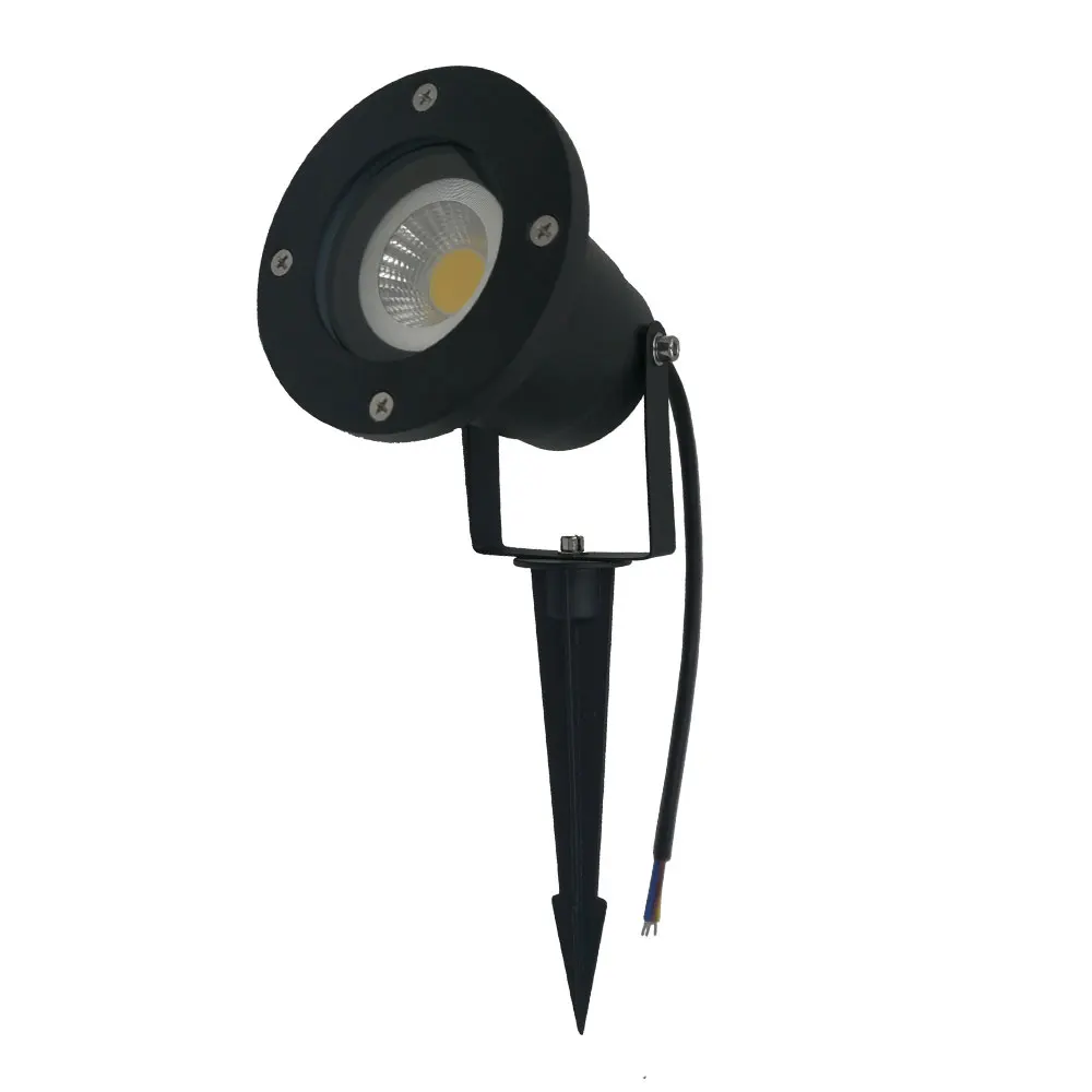 led garden light GU10 led lawn lamp MR16 spike spotlight waterproof lawn light 5w for outdoor