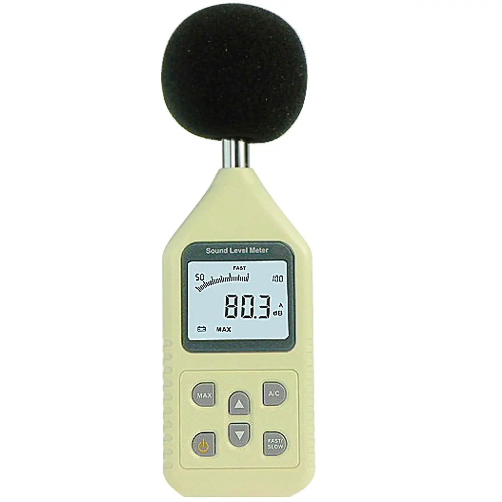 Leaton Professional DL1358 Digital Sound Level Meter /Decibel Meter Decibel Logger 30-130dB ,35- 130dBC(9V Battery Included)