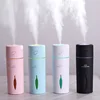 USB Mini Humidifier, Vaporizer 150ml Travel Humidifying Device for Use, 7 Color Lights