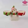 Christmas Day Family Ceramic Candlestick Ceramic Candle Holder