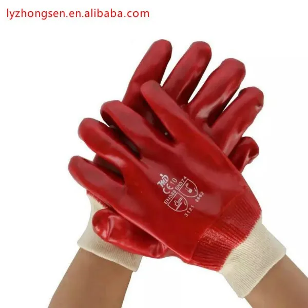Red Rubber Hand Pvc Coated Gloves Bulk Pvc Glove Buy Red Rubber,Pvc