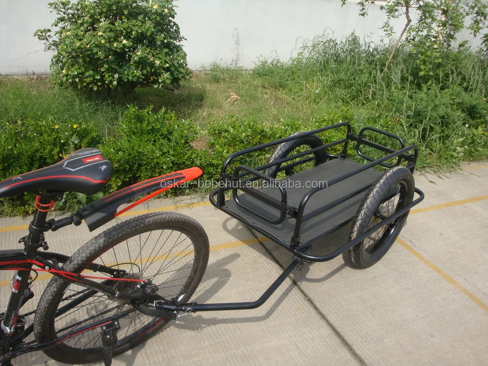 Large Cargo Bike Trailer With Fat Wheel Reflectors Included Buy Fat