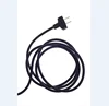 Hot selling braided power cord cable British power plug