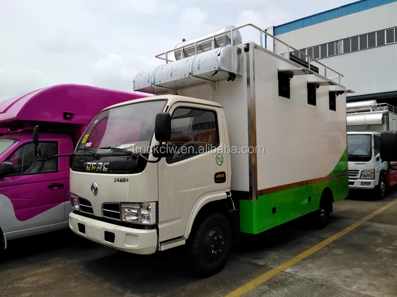 China Dongfeng 6 wheels High Quality  Restaurant Car
