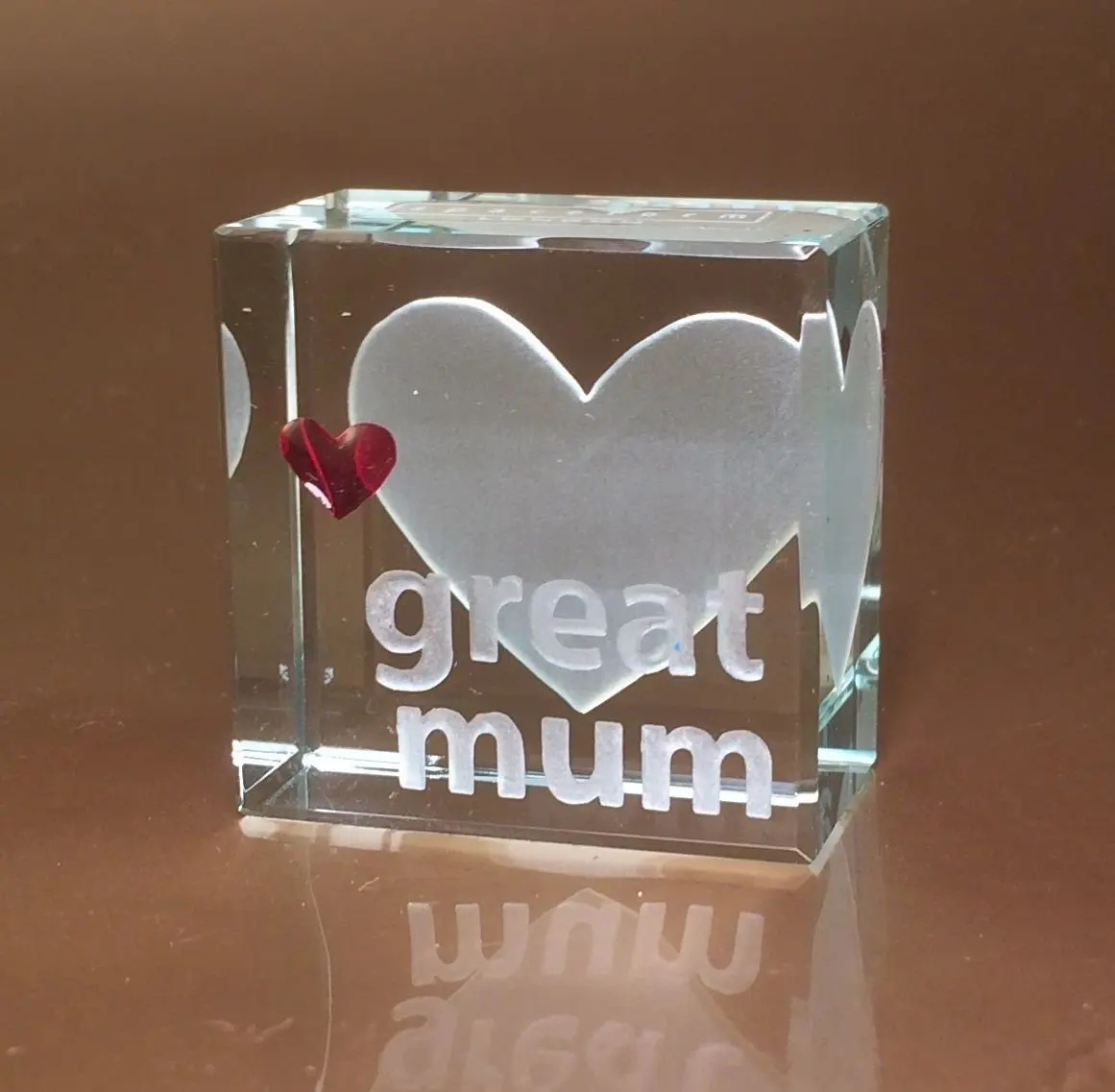 Spaceform Glass Children/'s Hands Hearts Forever Token Mum Mother/'s Day Gift