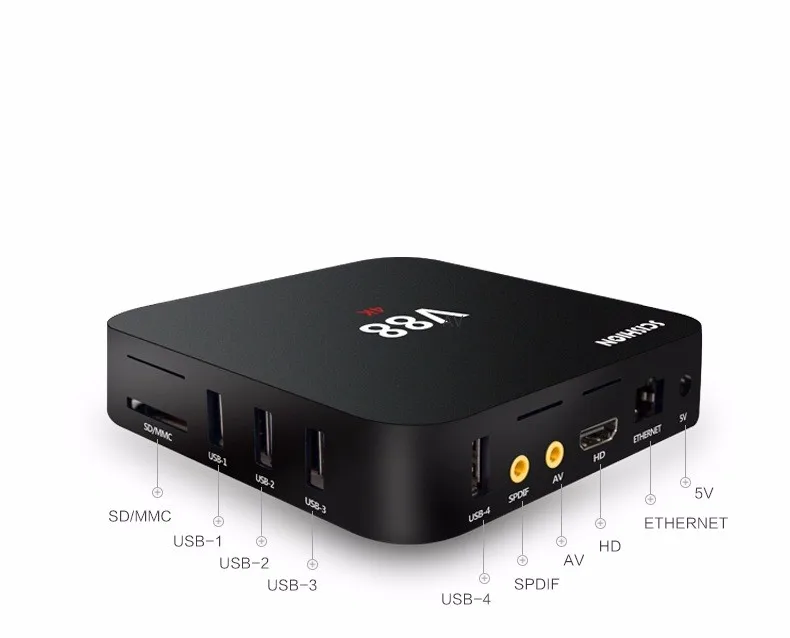 Magic Box Tv Rk3229 2.4g Wifi Smart Tv Box Rk3229 In Stock V88