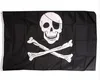 halloween party bar decor 90*150cm skull design custom pirate flag