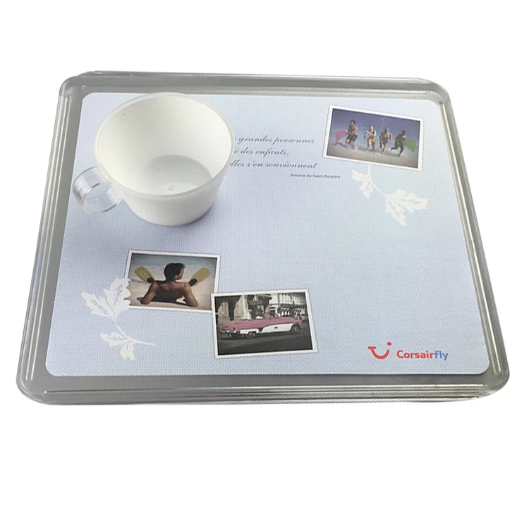Food Service Inflight Printed Paper Antislip Tray Mat Buy Printed