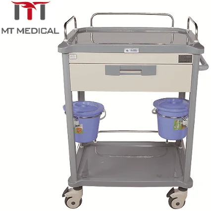 color steel hospital treatment trolley, medical carts