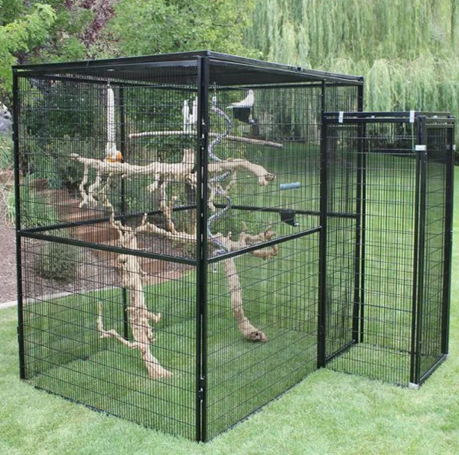 very large bird cage