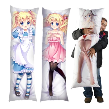Dễ Thương Co Gai Kiniro Mosaic Body Pillow Bia In Naked Pillowcase