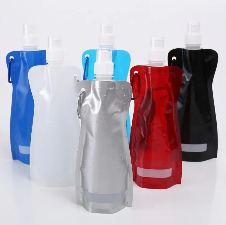 16oz foldable collapsible water bottle