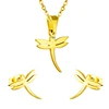 American Fashion Factory Stainless Steel Jewelry Shop Interior Design Dragonfly Jewelry Set