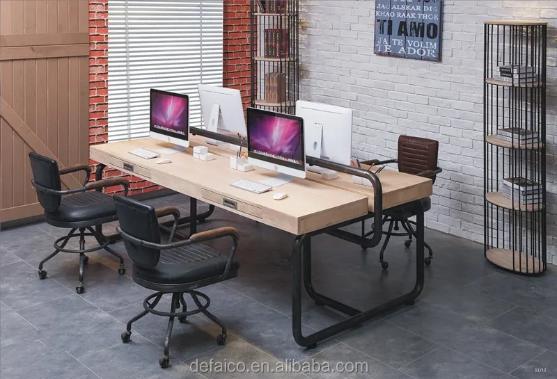 Industrial Loft Vintage Iron Swivel Office Chair.jpg