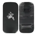 2017 New Leather PU Martial Art Taekwondo MMA Boxing Kicking Punching Foot Target Pad free shipping
