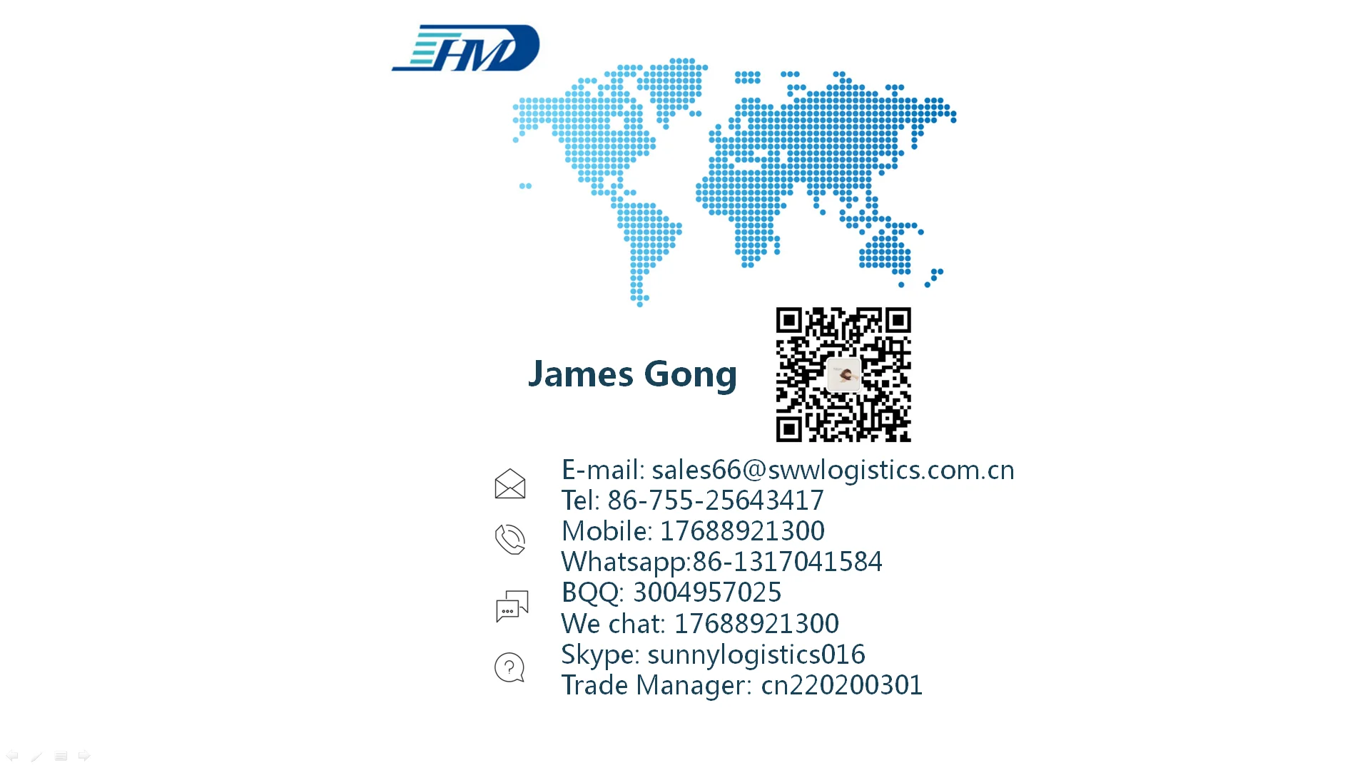 Sea freight forwarder door to door service from Shanghai to France