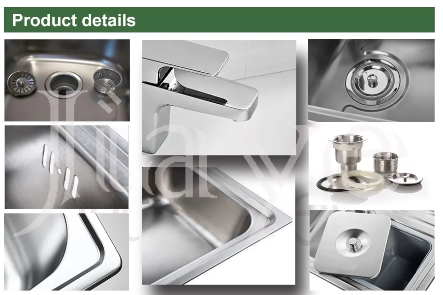 1500mm big kitchen sink, double bowl with drainboard/201ss/304ss