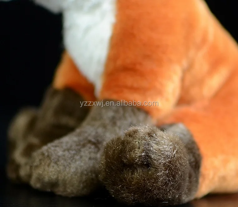 life size stuffed fox