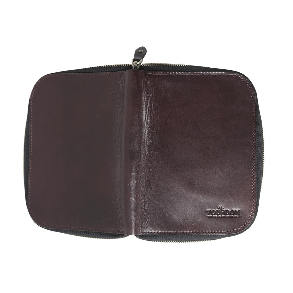 Tourbon Genuine Leather Small Notebook/day Planner Concealed Carry