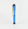 3Wbattery powered led work light magnetic work pen torch lightAluminum LED COB Pen Pocket Torch Light Magnetic Inspection Work L