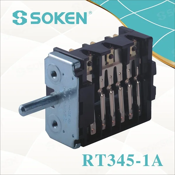 Rt3451a Electric Oven Selector Switch 16a 250vac T150 Tuv Buy Oven Switch,Oven Rotary Switch