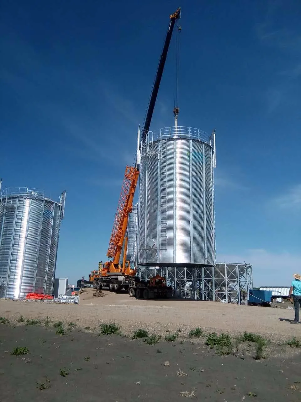 Wellblech Getreide Silo Hersteller Buy Grain Silo,Steel Grain Silo