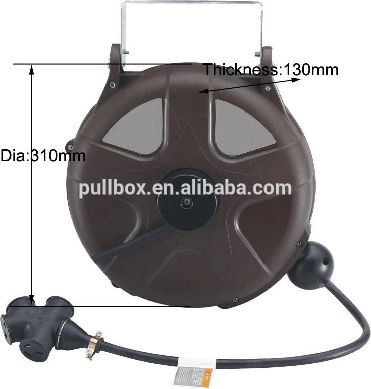 Ceiling Mounted 110 250v Cable Reel Drum Retracting Power Cord Buy Retractable Cable Reel Drum Car Repair Reel 10m Extension Power Cord Reel Product
