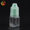 Chinese supplier 5 ml square bottles e liquid sample plastic bottles 5ml PET