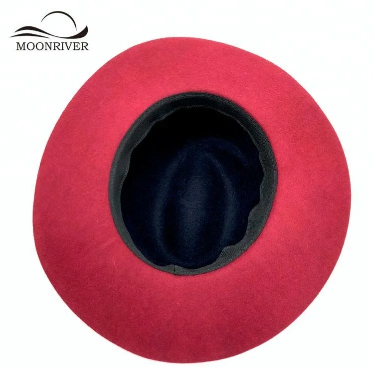 OEM Wool Felt Two Colors Juzz Hat for Lovers