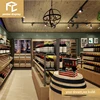 Top Class Chinese-Style Wine Store Showroom, Custom Wooden Wine Display Racks