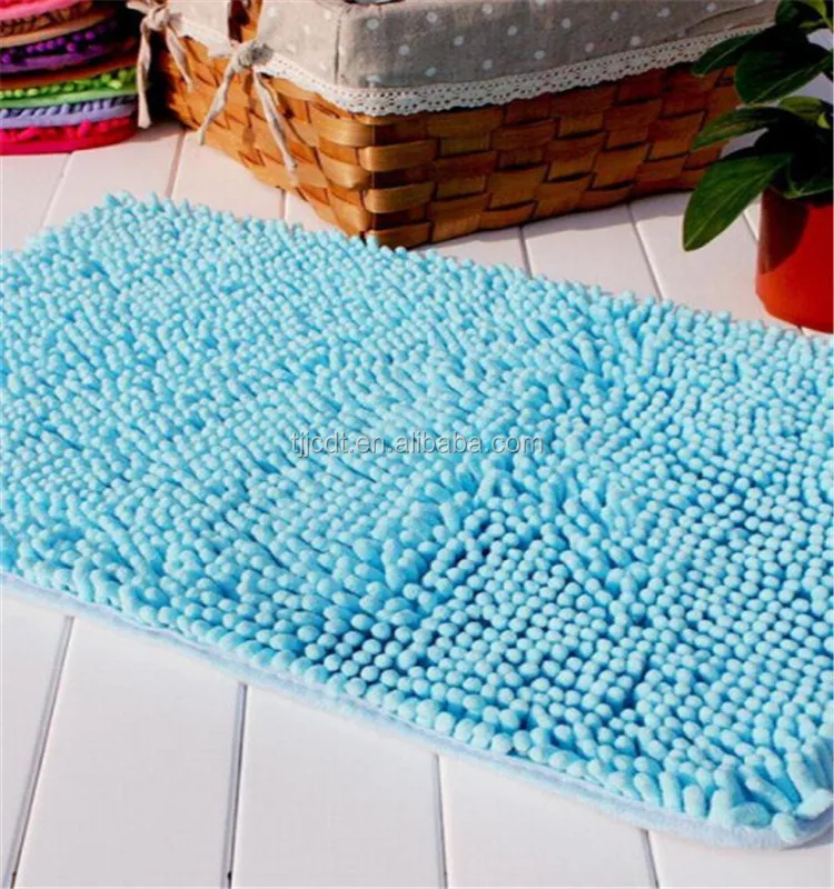 Polyester Chenille Microfiber Anti Slip Bathroom Door Mat Buy