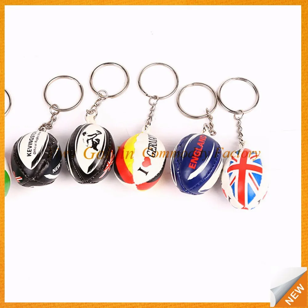 Gbiy298 Mini Soccer Ball Keychain For Football World Cup Shaped Key