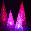 Colour change LED flash night artificial christmas tree
