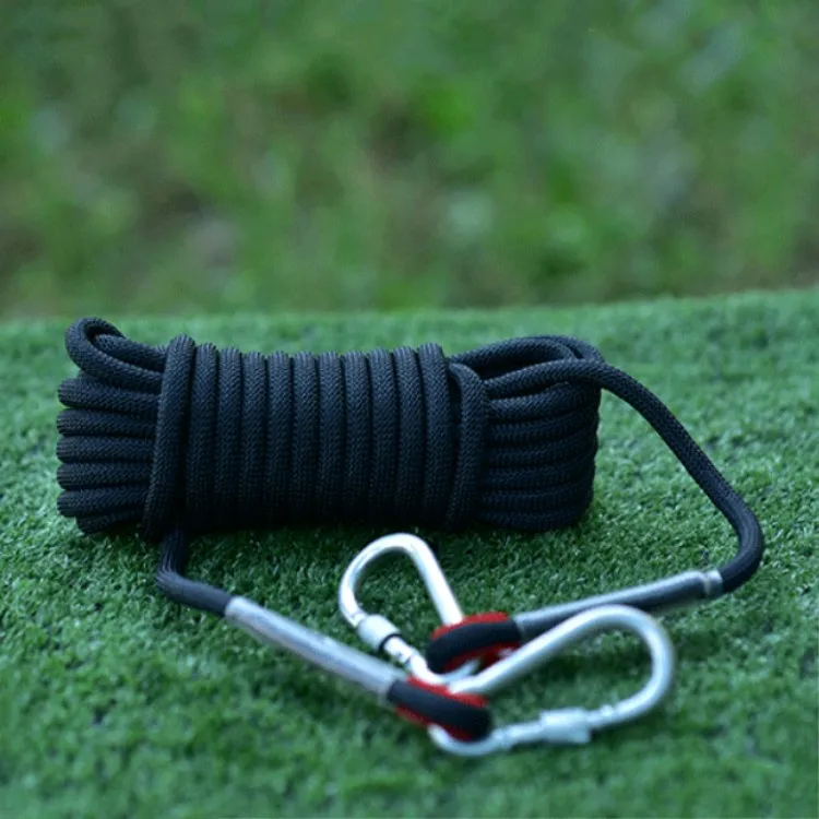 Hot Sale Durable 10mm 12kn Static Rope Climbing Professional Survival