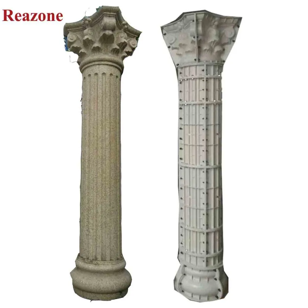 Concrete Roman Column Pillar Plastic Molds For Building - Buy Roman