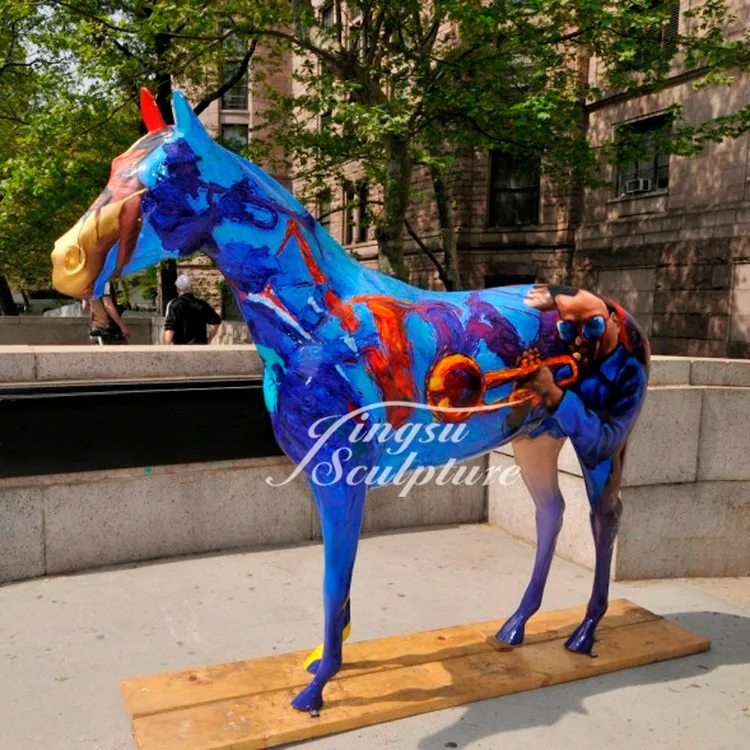 life size resin horse