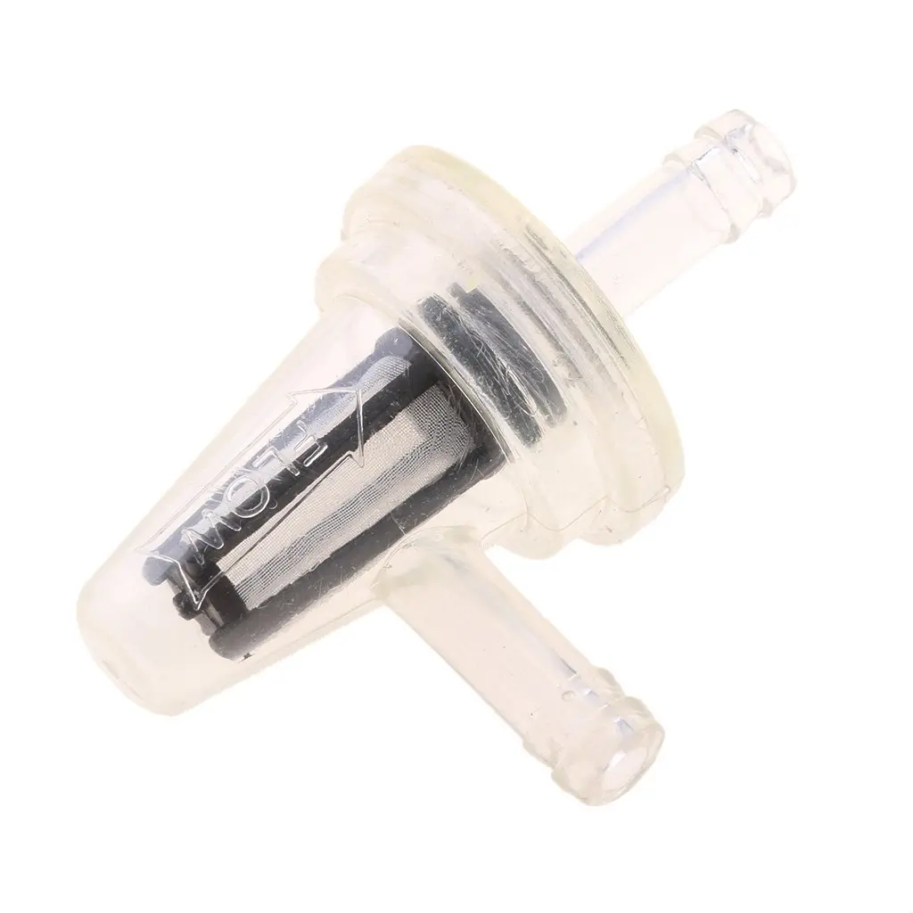 Get Quotations · Baoblaze Plastic Universal Motorcycle Petrol Inline Fuel Filter For 1/4'' 6mm Pipes