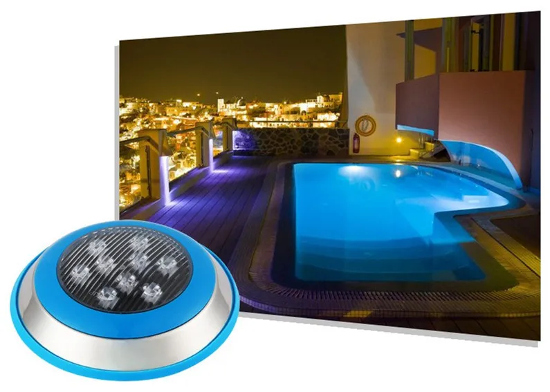 Ip68 Waterproof Cordless 9w Single Color Underwater Crown Royal