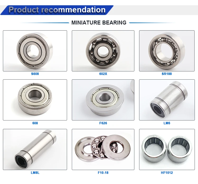 bearings with flanged outer ring FR8ZZ hex bore bearing flanged bearing for Robot competition